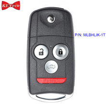 KEYECU for Acura TL TSX ZDX 2010 2011 2012 2013 Remote Key Fob MLBHLIK-1T ID46 Chip 2024 - buy cheap