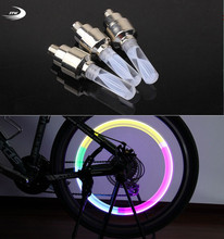 bike lights mtb mountain road bike bicycle lights LEDS Tyre Tire Valve Caps Wheel  spokes LED Light 7color auto lamp lamps BL07 2024 - buy cheap