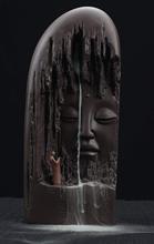 Эциальная керамическая Будда статуя обратного потока ладана конус горелка держатель водопад Artware домашнее украшение 2024 - купить недорого