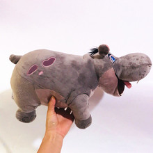 Muñeco de peluche de León para niños, muñeco de hipopótamo de 40cm, regalo de vacaciones, 1 unids/lote, Envío Gratis 2024 - compra barato
