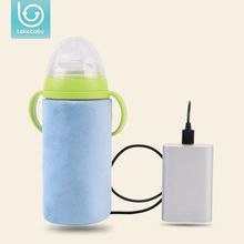 Lekebaby bbaby garrafa térmica saco thermo para garrafas de bebê usb portátil isolamento termostato aquecedor de garrafa de bebê mais quente 2024 - compre barato