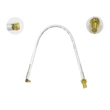 Adaptador de cable en forma de tuerca hembra de RP-SMA a conector MMCX, enchufe de 15/30/50/100cm de baja pérdida, enrutador inalámbrico de alta calidad, 1 unidad 2024 - compra barato