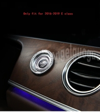 Pegatina de interruptor de encendido de coche, para Mercedes Benz Clase E 2016-2019 2024 - compra barato