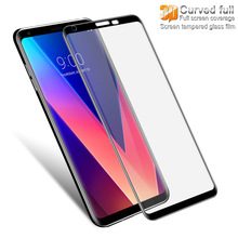 3D Curved Tempered Glass For LG V30 Full Screen Cover Screen Protector Film For LG V30 Plus H930 H930DS H933 H931 H932 2024 - buy cheap