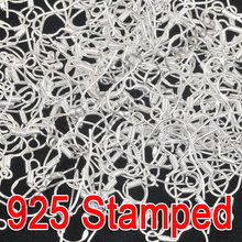 Free Shipping 400/ Lot 15MM Making Jewelry Findings 925 Sterling Silver Hook Earrings 925 Stamped Silver Hooks 2024 - buy cheap