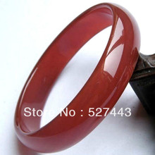 Wholesale free shipping >>Beautiful Stunning red Natural stone stone bangle bracelet 2024 - buy cheap