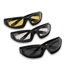 Óculos de proteção para motociclista, óculos à prova de vento com proteção uv para homens 2024 - compre barato