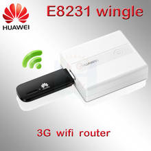 Разблокированный Wi-Fi-Модем HUAWEI E8231 3G, автомобильный Wi-Fi-роутер, android e8231s-81, Беспроводной Wi-Fi-роутер 3g со слотом для sim-карты 2024 - купить недорого