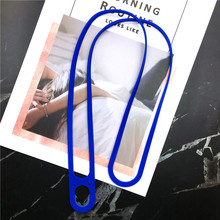 Universal Lanyard For Keys Cell Phone Sports Strap Silicone Mobile Phone Lanyard Mobile Phone Neck Hanging Rope Sling Chain 2024 - buy cheap