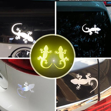 Car Light Reflector Bumper Strip Vehicle Cartoon Sticker Traffic Safety Warning Auto Reflective Strip Automobile Decal Styling 2024 - buy cheap