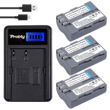 Probty-Batería de cámara EN-EL3E ENEL3E EN EL3e, Cargador USB LCD para Nikon D300S, D300, D100, D200, D700, D70S, D80, D90, D50, MH-18A, 3 uds. 2024 - compra barato