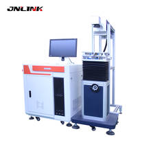 JNLINK Co2 metal tube laser type laser marking machine CO2 for clothing button and plastic bottle 2024 - buy cheap