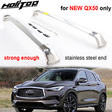 New arrival cross bar roof rack roof corss rail for INFINITI new QX50 2018 2019 2020,load 150 kg,super strong,super luxurious 2024 - buy cheap