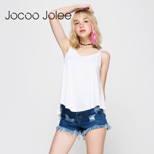 Jocoo Jolee Casual Summer Camis for Women Solid Color Loose Vest Tops Tees 4 Colors Women Camisole Tank Women Fashion T-shirts 2024 - buy cheap