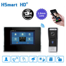 7 inch Wireless WiFi Smart IP Video Doorphone Villa Intercom System Touch LCD 1200TVL Outdoor Camera Video Doorbell APP Unlock 2024 - buy cheap