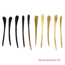 Женские заколки для волос Ретро китайский стиль натуральный Рог палочка для волос украшения 2024 - купить недорого