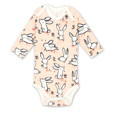 Autumn Fashion infant clothing Newborn Suit Baby Girls Clothes Long Sleeve rabbit Printed Rompers + Harem Pants Toddler Set 2024 - buy cheap
