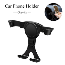 Universal Gravity Car Phone Holder For Phone In Car Mount Stand Mobile Phone Car Holder For iPhone Android Air Vent Outlet 2024 - compre barato