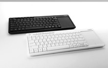 Беспроводная сенсорная клавиатура Rapoo K2600 2,4G тонкая клавиатура с большой сенсорной панелью для Smart TV/ноутбука/компьютера/планшета 2024 - купить недорого