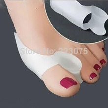100pc Silicone Gel Pad Bunion Toe Protector Separator Straightener Corrector 50pairs/lot 2024 - buy cheap