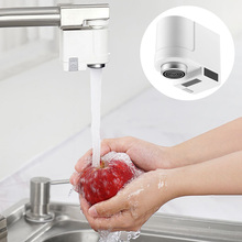 Grifo inteligente con Sensor infrarrojo, ahorro de agua automático, antidesbordamiento, cocina y baño, inductivo 2024 - compra barato