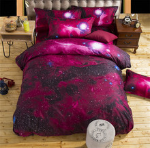 Bedding Sets Universe Outer Space Themed Bed Linen 3D Galaxy BS04 Duvet Cover Flat Sheet 2pcs/3pcs/4pcs Single Double Size34 2024 - buy cheap