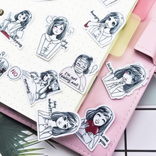 39pcs Creative cute self-made girlhood girl stickers scrapbooking stickers /decorative sticker /DIY craft photo albums 2024 - buy cheap