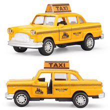 J&CLIFE 1:32 Ford TAXI Car Model Toys Metal Alloy Diecast Toy Car Model Miniature Scale Model Sound and Light Cars Children Gift 2024 - buy cheap