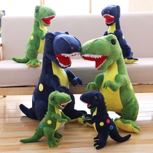 Boneca de dinossauro de pelúcia de 40cm/50cm/80cm, animal de pelúcia fofo, presente de aniversário para crianças, boneco infantil 2024 - compre barato