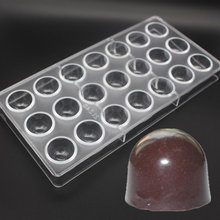 21Cavities Food Grade Bell Shaped Mould Bakeware Clear Polycarbonate Chocolate Mold DIY Chocolate PC Mold Chocolate Tool 2024 - buy cheap
