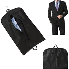 New 1Pcs Dustproof Hanger Coat Clothes Garment Suit Cover Storage Bags clothes storage Case clothing covers 3 Colors 2024 - buy cheap