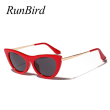 RunBird Cat Eye Sunglasses Women Top Fashion Sunglass Cat Frame Eyewear Classic Transparent Shades Eyeglasses Sun Glasses 5352 2024 - buy cheap