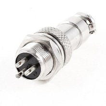 1pc GX12 2Pin/3Pin/4Pin/5Pin/6Pin Male 12mm Screw Type Cable Connector Aviation Plug AC 250V 5A 2024 - buy cheap