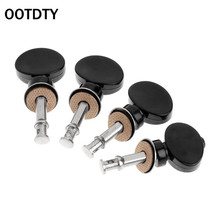 OOTDTY 4 Pcs Ukulele Strings Tuning Pegs Pin Machines Tuners Friction Ukelele New 2024 - buy cheap