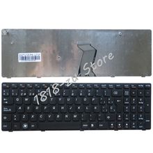 Испанская клавиатура для ноутбука Lenovo B570 B590 Z565 Z560 Z570 Z575 V570A V570G B575 SP, Черная 2024 - купить недорого