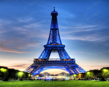 beibehang papier peint mural 3d wallpaper  Paris Eiffel Tower night view home interior wallpaper wall 3d wallpaper for kids room 2024 - buy cheap