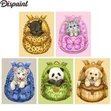 Dispaint Full Square/Round Drill 5D DIY Diamond Painting "Color animals scenery" 3D Embroidery Cross Stitch 5D Home Decor Gift 2024 - buy cheap