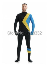 black and Blue Spandex Superhero Costume Tight Superhero Costume zentai suit cosplay costume wholesale 2024 - buy cheap