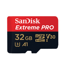 Sandisk-tarjeta Micro SD Extreme PRO para teléfono inteligente, tarjeta de almacenamiento Original SDHC V30 U3 A1 TF, 32G, alta velocidad, 100 100% 2024 - compra barato