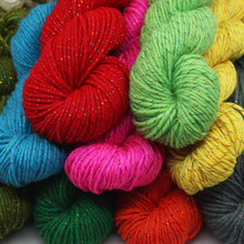 Tricô manual de fio acrílico colorido tricotado à mão malha de lã faça você mesmo sapato cachecol linha de malha 2024 - compre barato