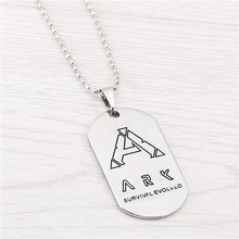 J store ARK Survival Evolved Pendant Necklace Women Dog Tag Model Silver Zinc Alloy Long Necklaces Game Jewelry colar feminino 2024 - buy cheap