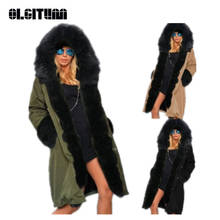 New 2020 Fashion Faux Fur Coat Women Winter Thicken Warm Long Sleeve Outerwear Fur Coats Jackets Female S-2XL CC661 2024 - buy cheap