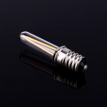 Novidade luz de filamento e14 dc12v refletor para estante de casa lâmpada de iluminação amarela 2w 2024 - compre barato