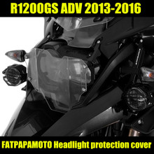 Peças de proteção para farol de motocicleta, r1200 gs, cobertura de proteção para bmw r1200gs adv 2013 2014 2015 2016 2024 - compre barato