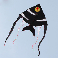 Outdoor Fun Sports 2.3m  Fish Kite with handle and string  Good Flying 2024 - buy cheap