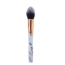 1PCS Marble Tapered Highlighter Makeup Brush Highlighting Contour Powder Foundation Blusher Face Brush Synthetic Bristles 2024 - buy cheap