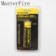 2pcs/lot New Original Nitecore 18650 NL183 2300mAh 3.7v 8.5Wh Protected PCB High discharge performance Rechargeable Battery 2024 - buy cheap