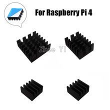 4pcs For Raspberry Pi 4B Aluminum Heatsink Radiator Cooler Kit for Raspberry Pi 4 2024 - buy cheap
