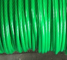 13 MM, revestido de PVC da corda de fio de aço para cabo elétrico cabo com efeito de estufa varal pendurado cinto arrastando a corda de reboque 2024 - compre barato