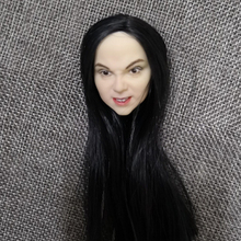 1/6 Female Head Sculpt 1/6 Wolverine daughter Lara Head Sculpt Black Long Hair Planted Angry Face For 12"Figure Doll Collection 2024 - buy cheap